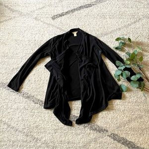 Black Maternity Cardigan